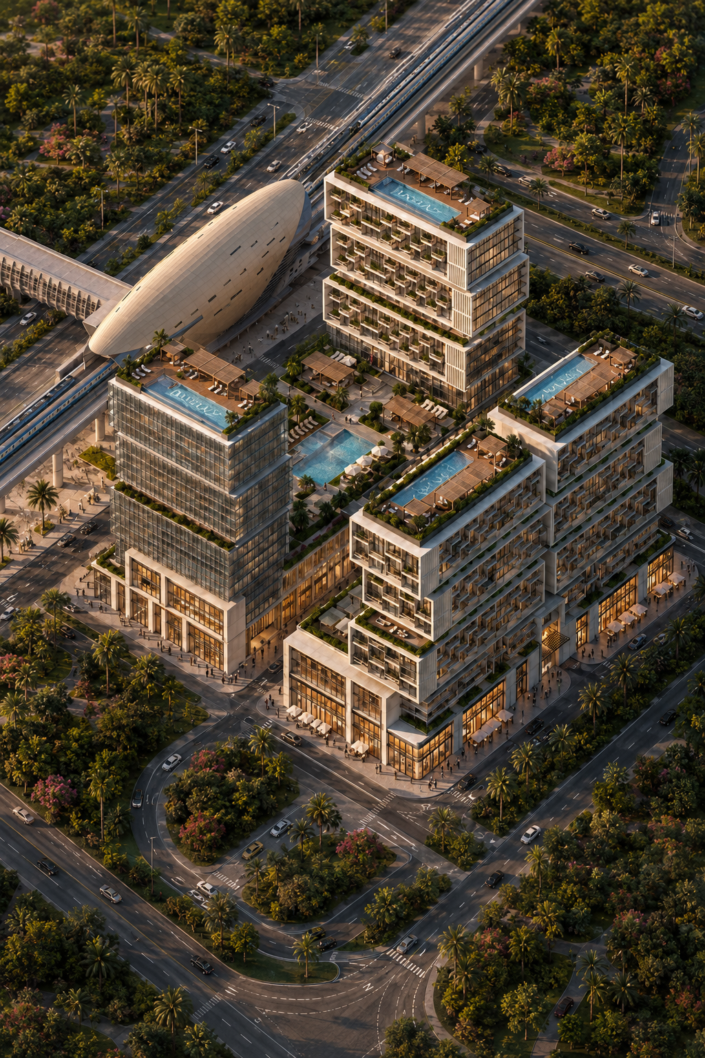 RAW District location – Sheikh Zayed Road Dubai